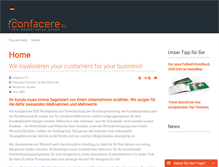 Tablet Screenshot of confacere.com